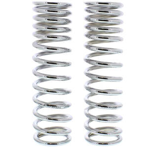 YSS rear dampers progressive springs pair 30-50Nm 200mm chrome