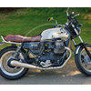 Finale di scarico per Moto Guzzi V 7 i.e. III Mistral conico corto lucido coppia - Foto 1