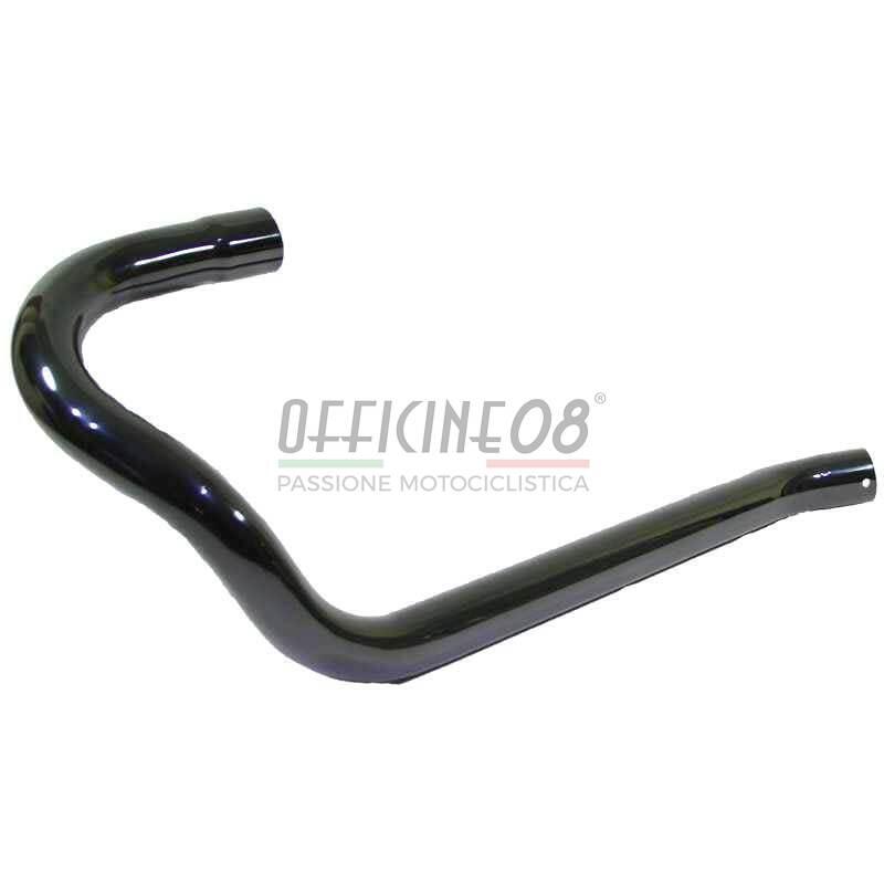 Exhaust pipe BMW R 80 GS without cross tube black right