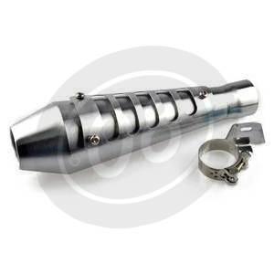 Exhaust muffler Scrambler 51mm stainless - Pictures 3