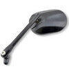 Specchietto retrovisore reversibile Oval nero - Foto 1