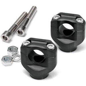 Riser per Yamaha XJR 1200 manubrio 22mm LSL +5mm nero coppia