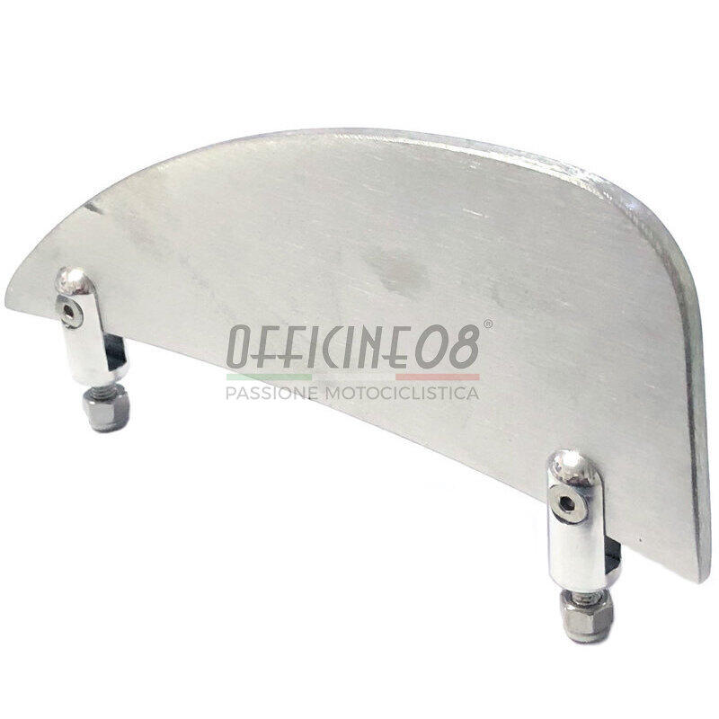 Front fender license plate grey