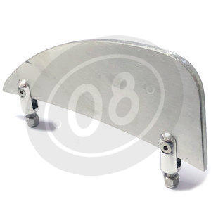 Front fender license plate grey - Pictures 3