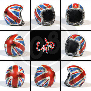 Keyholder pendant helmet British Flag - Pictures 5