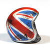 Ciondolo portachiavi casco Bandiera Inglese - Foto 1