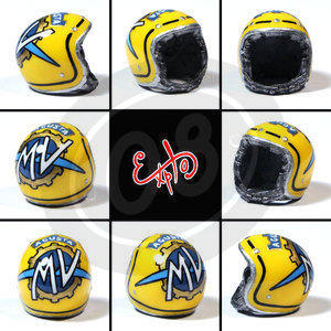 Ciondolo portachiavi casco MV Agusta