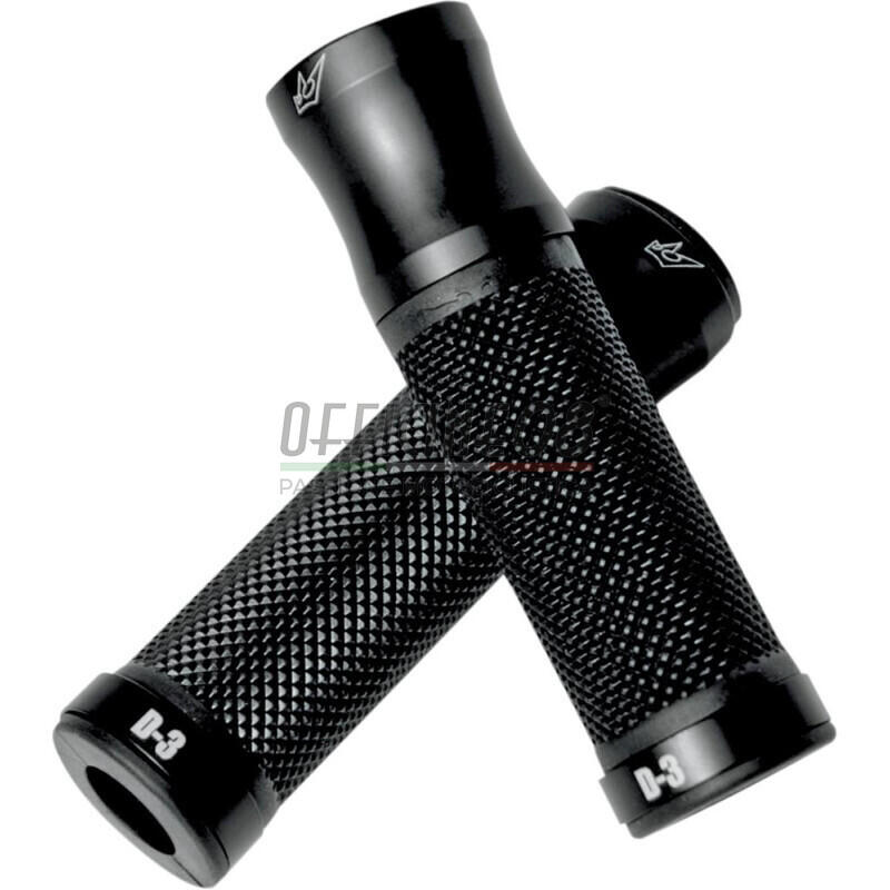 Handlebar grips Sport open ends 1'' black