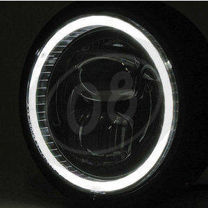 Full led headlight 5.3/4'' Highsider Pecos Type7 black matt - Pictures 4