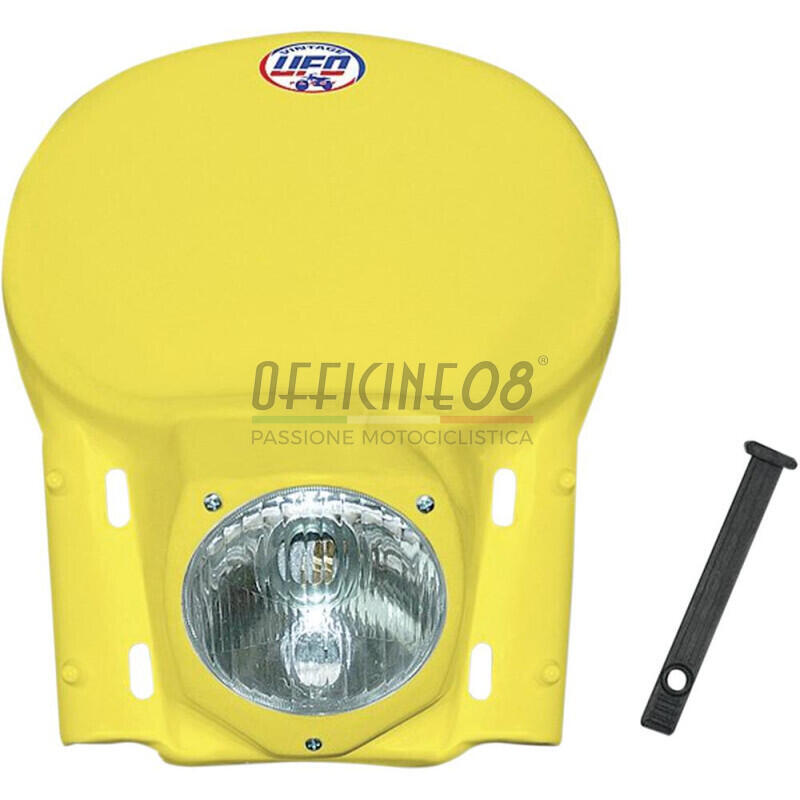 Headlight fairing Ufo Vintage complete yellow