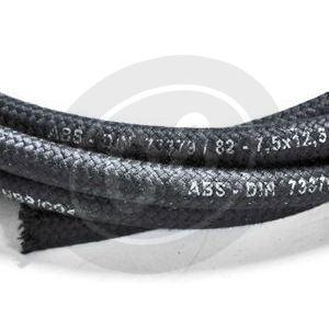 Tubo sfiato carburatore 3x7mm telato nero - Foto 2