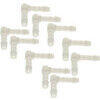 Connettore tubo benzina 8mm plastica 90° set 10pz - Foto 1