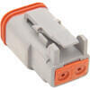 Connettore Deutsch 2 vie maschio grigio - Foto 1