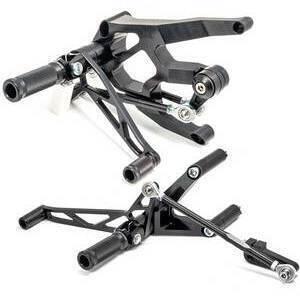 Rearset kit Harley-Davidson Sportster -'03 LSL black