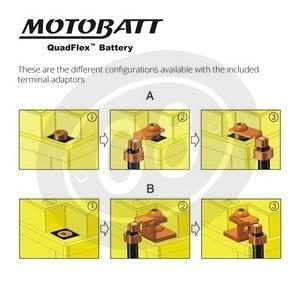 Batteria di accensione MotoBatt MBTX20U 12V-21Ah - Foto 2