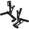Kit pedane arretrate per Ducati Monster 900 DucaBike nero - Foto 1
