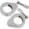 Coppia fascette Drag Specialties 39mm cromo - Foto 1