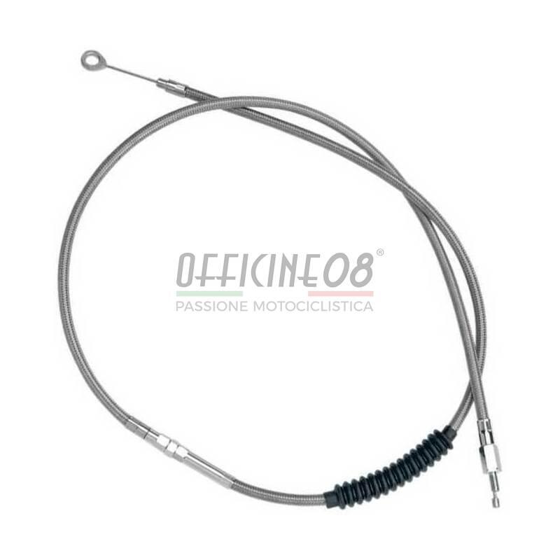 Clutch cable Harley-Davidson Touring Drag Specialties braided steel