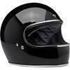 Casco moto integrale Biltwell Gringo nero lucido - Foto 1
