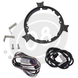 Gauge kit Harley-Davidson Dyna '04-'10 Dakota Digital body chrome dial black - Bilder 4