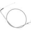 Cavo gas per Harley-Davidson FXD '96-'98 Drag Specialties rivestito inox chiusura - Foto 1