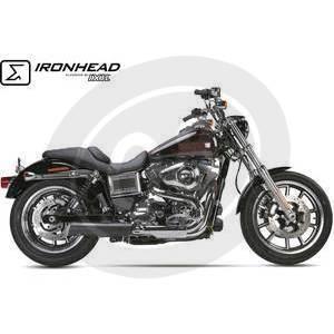 Auspuff Schalldämpfer Harley-Davidson Dyna Low Rider '14-'16 Ironhead schwarz - Bilder 2