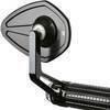 Specchietto retrovisore bar-end Motogadget M-View Flight senza vetro nero - Foto 1