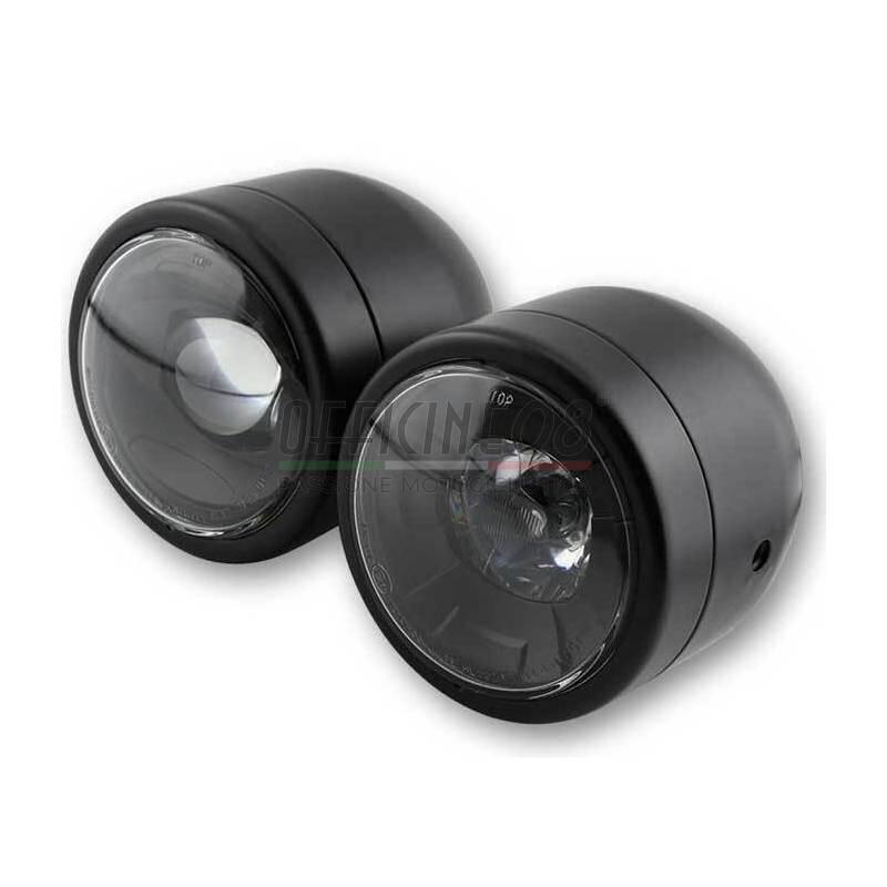 Full led headlight 3.5'' Twin black