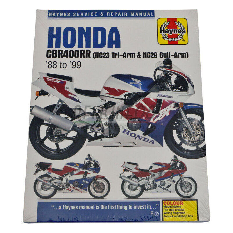 Workshop manual Honda CBR 400 RR