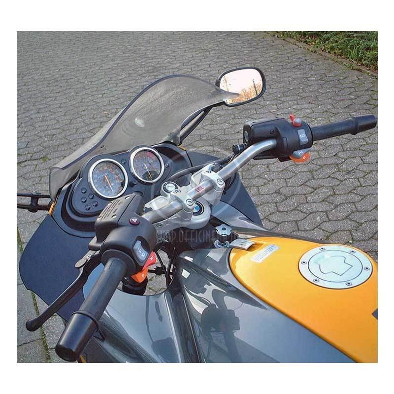 Piastra forcella per BMW R 1100 S -'00 kit Superbike LSL grigio