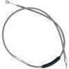 Cavo frizione per Harley-Davidson FXDB '07-'16 Drag Specialties rivestito inox - Foto 1