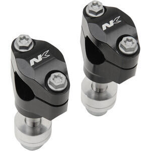 Handlebar risers Neken 30-45mm handlebar 22mm M12 pair