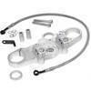 Piastra forcella per Kawasaki GPZ 500 S '88-'93 kit Superbike LSL grigio - Foto 1