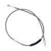 Cavo frizione per Harley-Davidson XL 1200C '96-'99 Drag Specialties rivestito inox - Foto 1