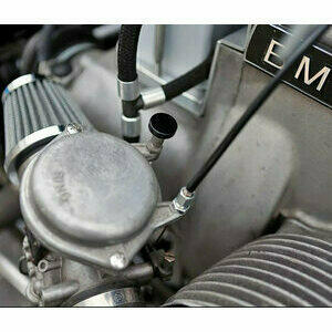 Kit comando aria manuale carburatore BMW '80- nero - Foto 2