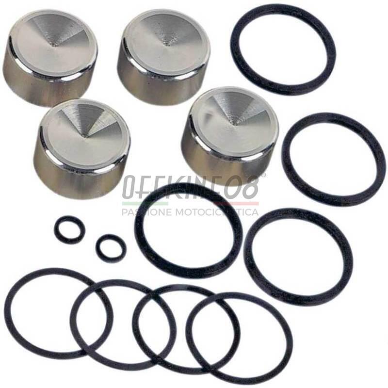 Brake caliper seal kit Harley-Davidson Big Twin '00-'07 front/rear complete