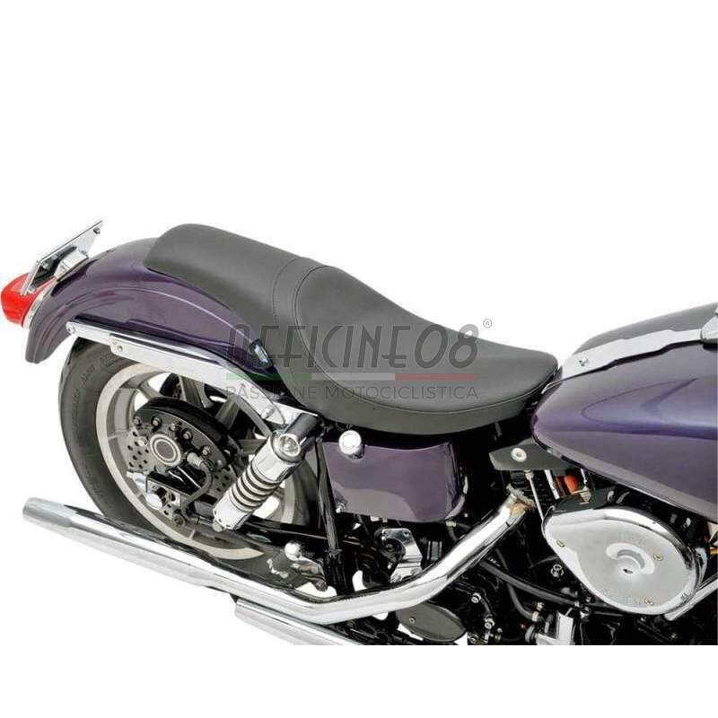Sella completa per Harley-Davidson Shovelhead '58-'84 Drag Specialties Smooth biposto