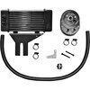 Radiatore olio motore per Harley-Davidson Dyna '99-'17 cromo - Foto 1