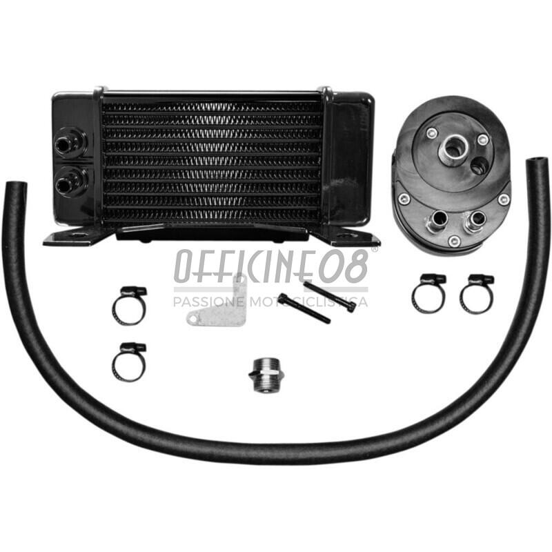 Oil cooler Harley-Davidson Touring '99-'08 black