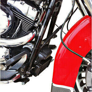 Oil cooler Harley-Davidson Touring '09-'13 fan-assisted black - Pictures 2