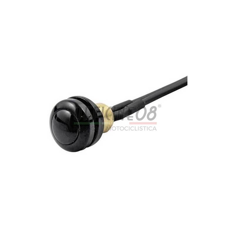 Button to screw 12mm black