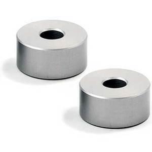 Risers distance spacer handlebar 28.5mm LSL 25mm grey pair