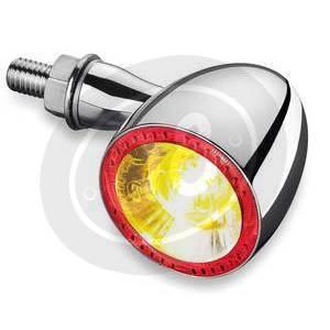 Freccia led Kellermann Micro Bullet 1000 DF con fanalino posteriore cromo - Foto 2