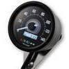 Electronic speedometer Daytona60 control lights 140Km/h black