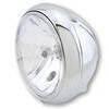 Halogen headlight 7'' Yuma chrome polish lens clear - Pictures 1