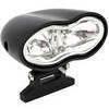 Faro anteriore Oval Double alogeno attacco basso nero lente liscia - Foto 1
