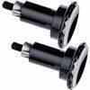 Coppia contrappesi portaspecchietti Motogadget M-View nero - Foto 1