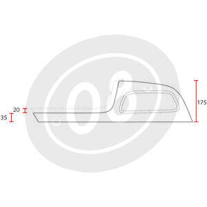 Universal motorcycle complete seat V Classic - Pictures 3