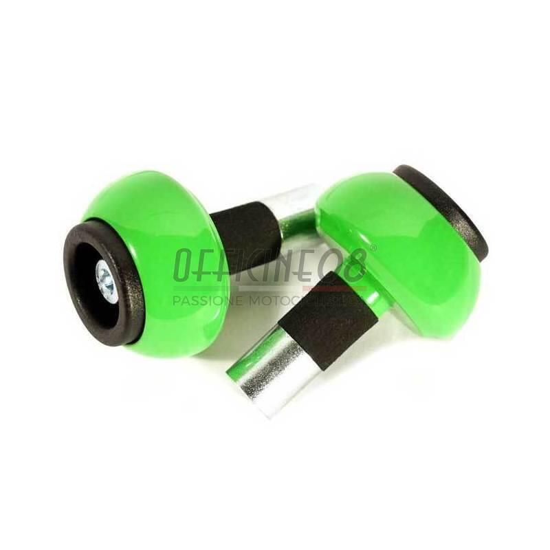 Coppia contrappesi antivibranti LSL sferici 14mm verde