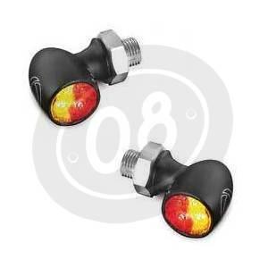 Freccia led Kellermann Bullet Atto con fanalino posteriore nero - Foto 3